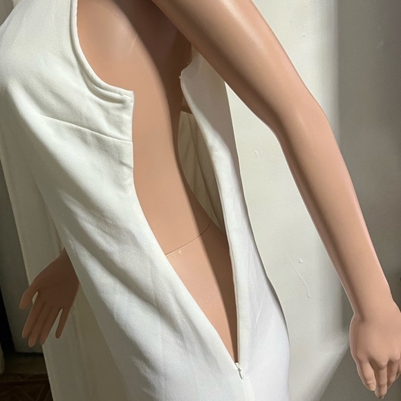 NWT RACHEL Rachel Roy Women’s Cutout One Shoulder Maxi Gown - Picture 9 of 13